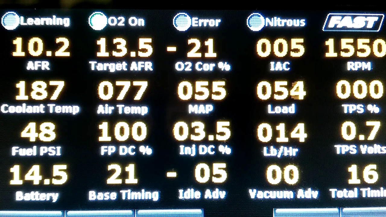 Fast EZ-EFI 2.0 tests using Borla 8 stack injection