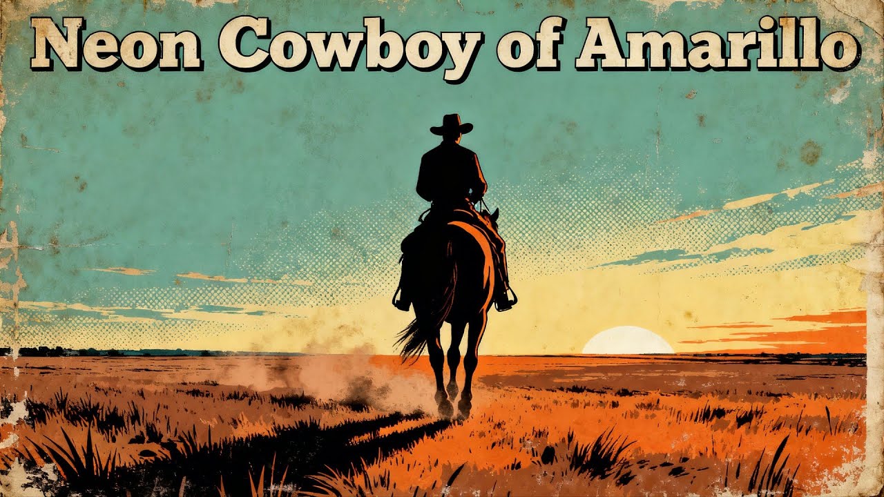 Classic 50s Rock ’n’ Roll Party! –🔥 Turn It Up! “Neon Cowboy of Amarillo” 🎉🎸