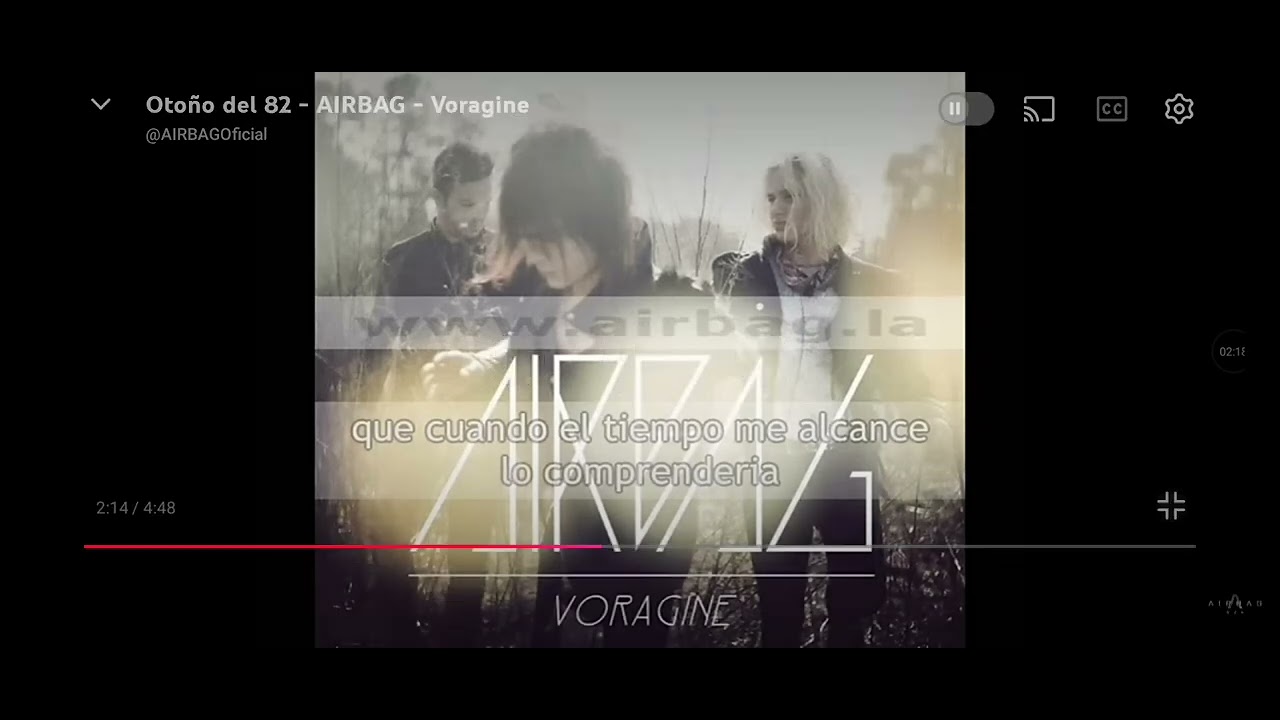 Otoño del 82 - AIRBAG - Vorágine 🎵🎶🎵