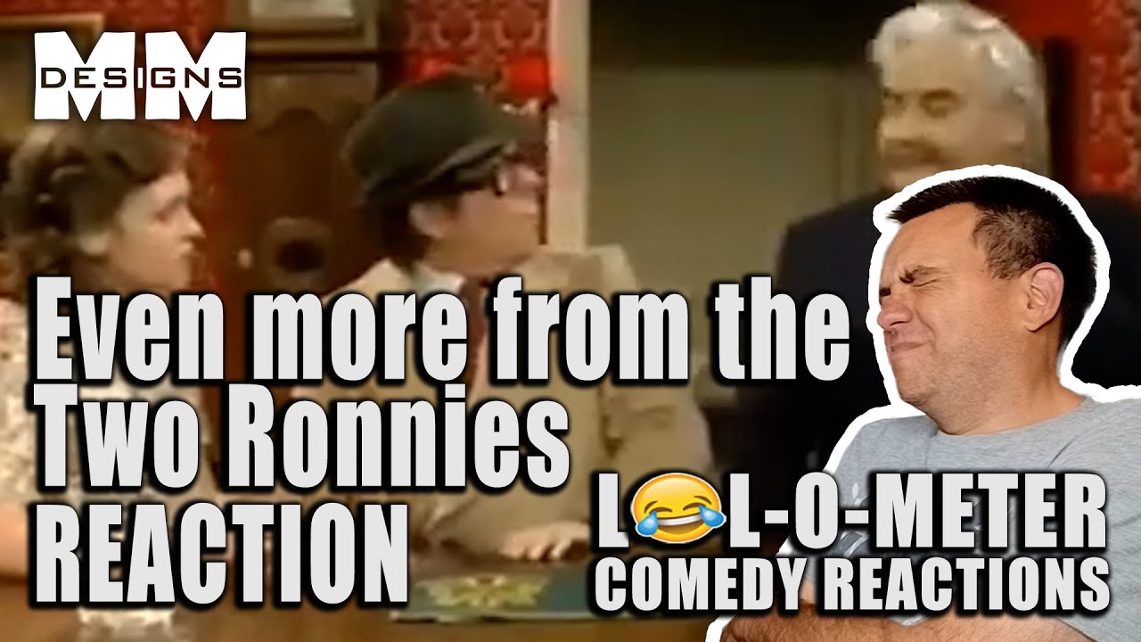REACTING TO the Two Ronnies Spoonerisms LOL-O-METER REACTION