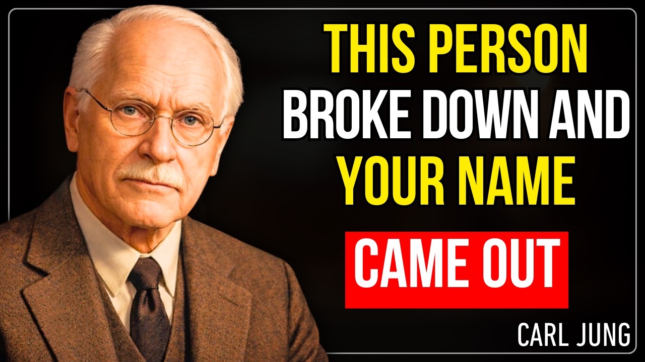 This Person Just Broke Down in Front of Someone and Your Name Came Out || Carl Jung