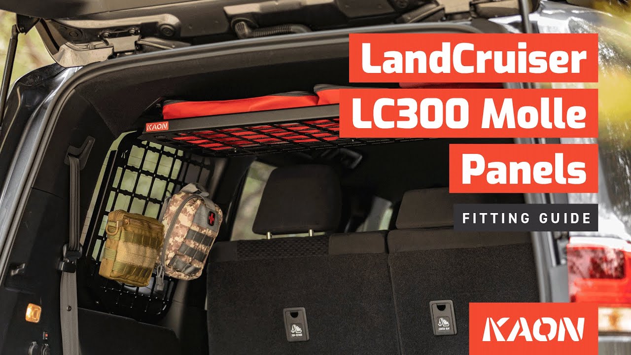 Adding More Storage in the Toyota LandCruiser LC300 with Side Molle Panels