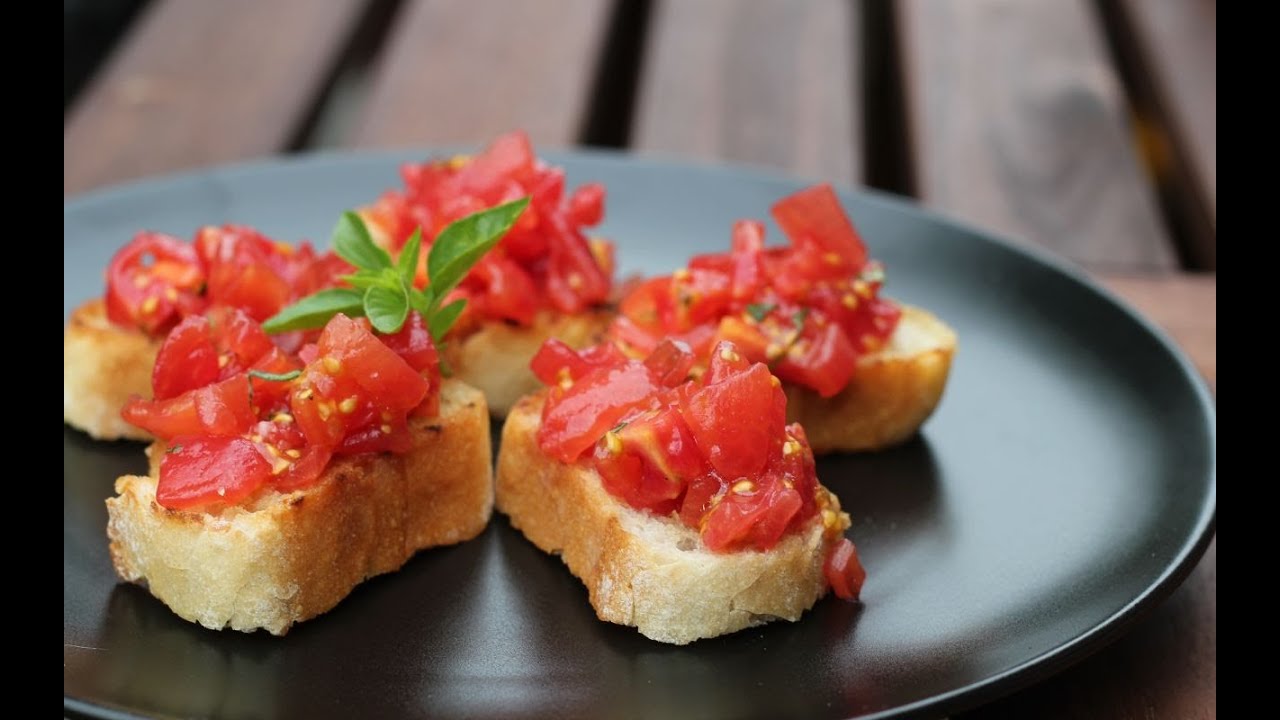 Bruschetta Rezept - Der Bio Koch #533