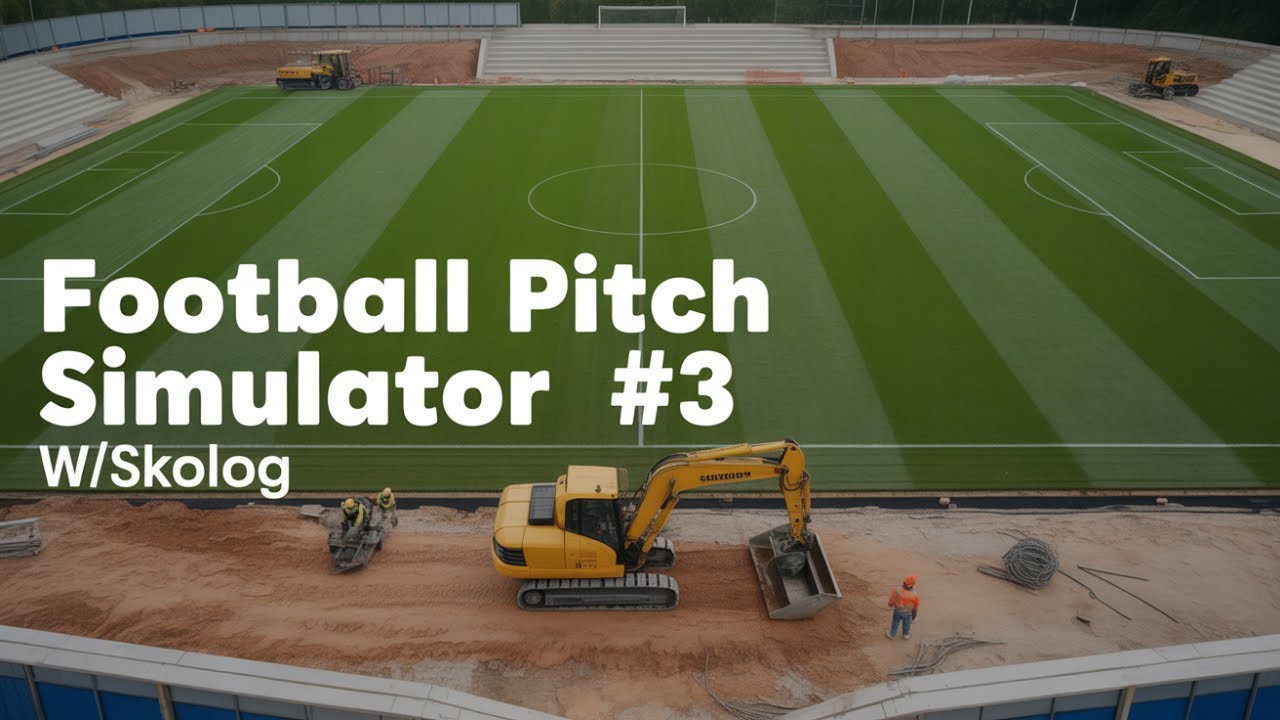 Yeni Halı Saha İçin Çalışmalar I Football Pitch Simulator Bölüm 3