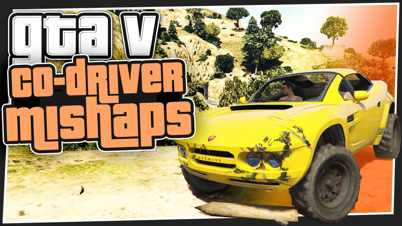 GTA 5 Online - Co-Driver Mishap  (Custom Games)