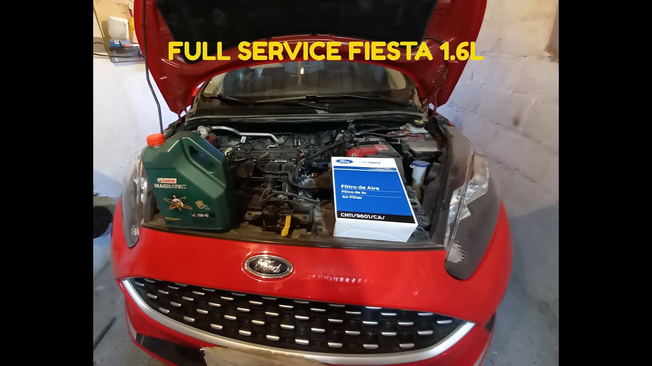 Como cambiar aceite Ford fiesta kinectic 1.6- service Ford fiesta1.6 -cuanto gaste en argentina 2021
