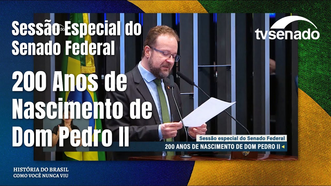 Fala do Professor Bruno de Cerqueira - 200 anos de Dom Pedro II 