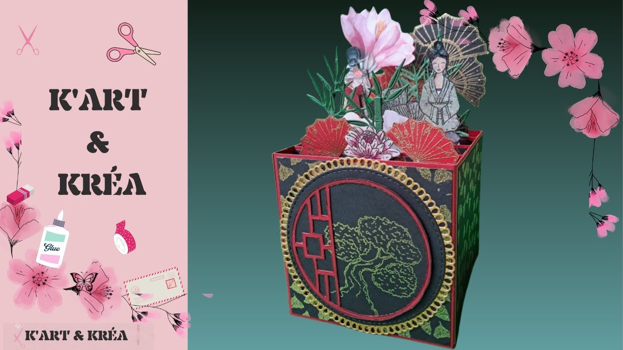 Carte Pop-Up @chouflowers3608 #nouvelanchinois  #partage