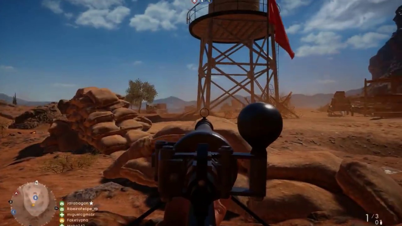 BF1 - Fun with AT rocket gun and 12g automatic backbored