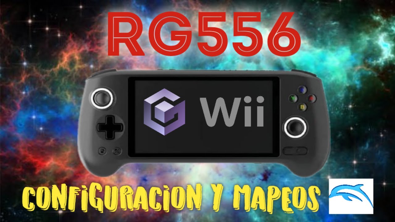 ✅ ANBERNIC RG556 🤜 Configuración DOLPHIN y MAPEOS preparados para Wii de muchos JUEGOS 🔥🔥