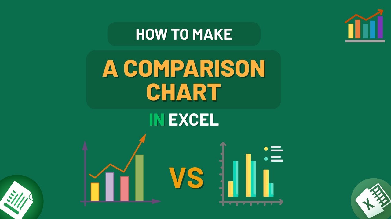 Как создать сравнительную таблицу в Excel