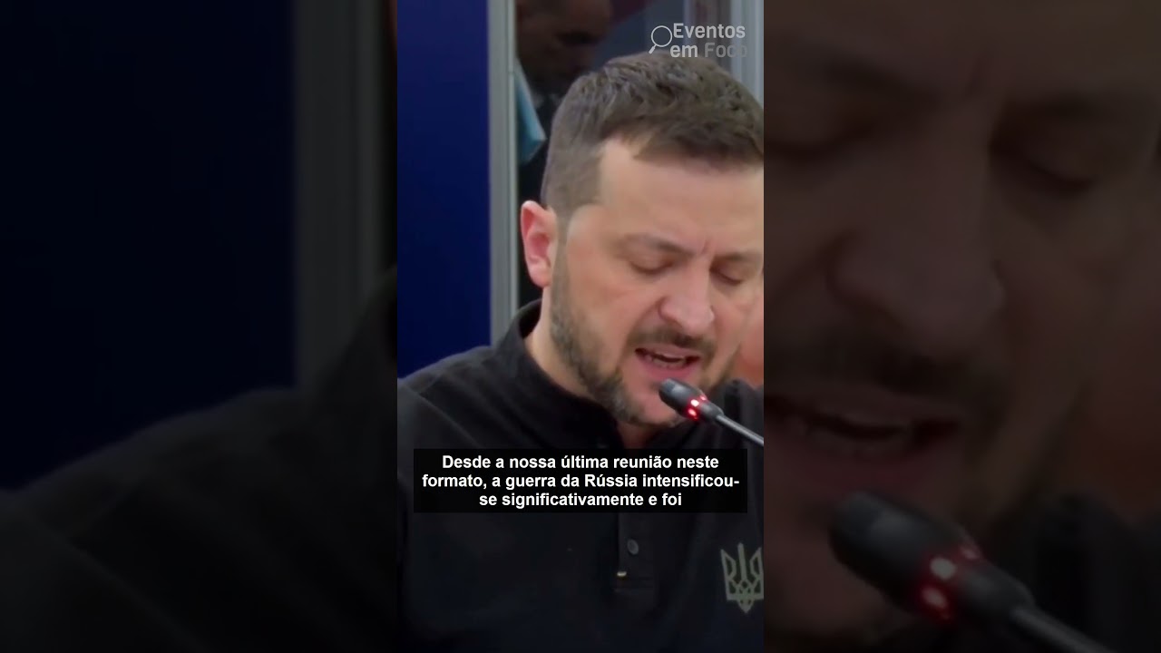 Zelensky: A Necessidade de Unidade Europeia #ucrania #russia #conflito #militar
