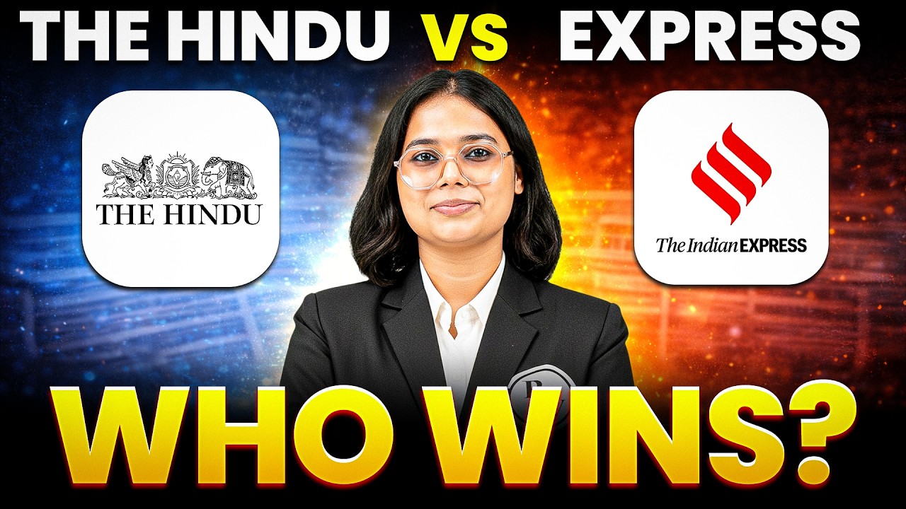 CLAT 2027 Newspaper Strategy 🔥 The Hindu vs Indian Express | What to Read Daily?
