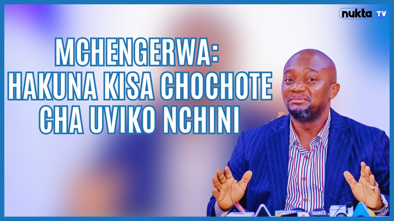 MCHENGERWA: Hakuna kisa chochote cha uviko nchini