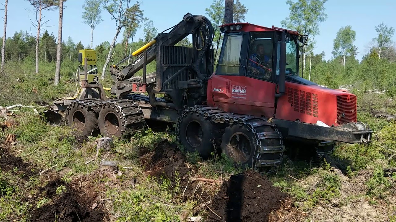 Maapinna ettevalmistus Metsa&uuml;histus