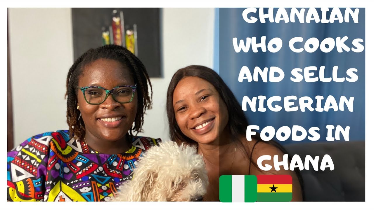 I’M A GHANAIAN 🇬🇭 BORN IN NIGERIA 🇳🇬 WHO COOKS AND SELLS ONLY NIGERIAN DISHES IN GHANA