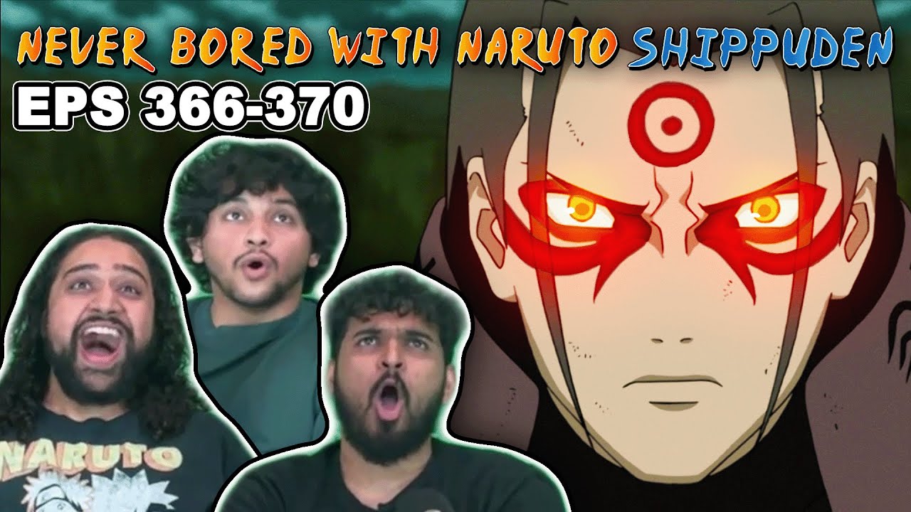 MADARA VS HASHIRAMA! Naruto Shippuden REACTION (366-370)