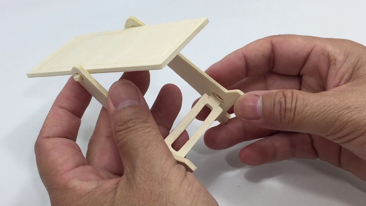 DIY Miniature Mirror ~ 3D Wooden Puzzle