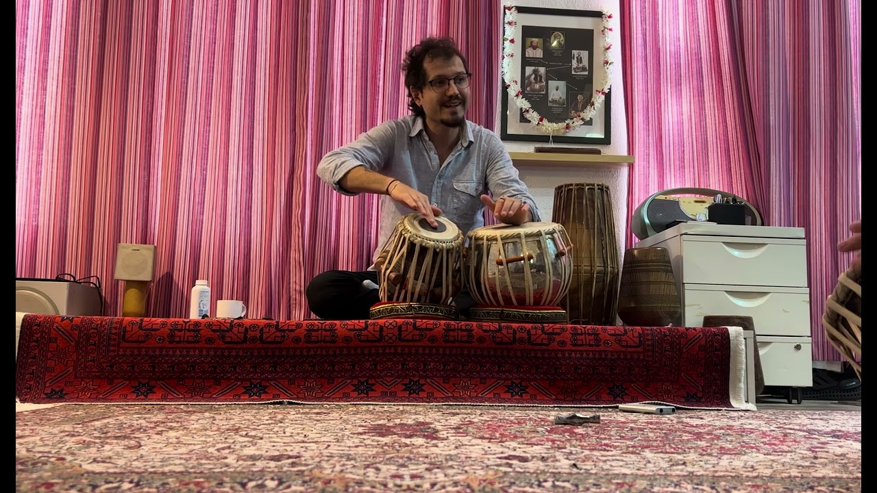 Gürkan Özkan - Tabla Lesson (Tirakita Variations)