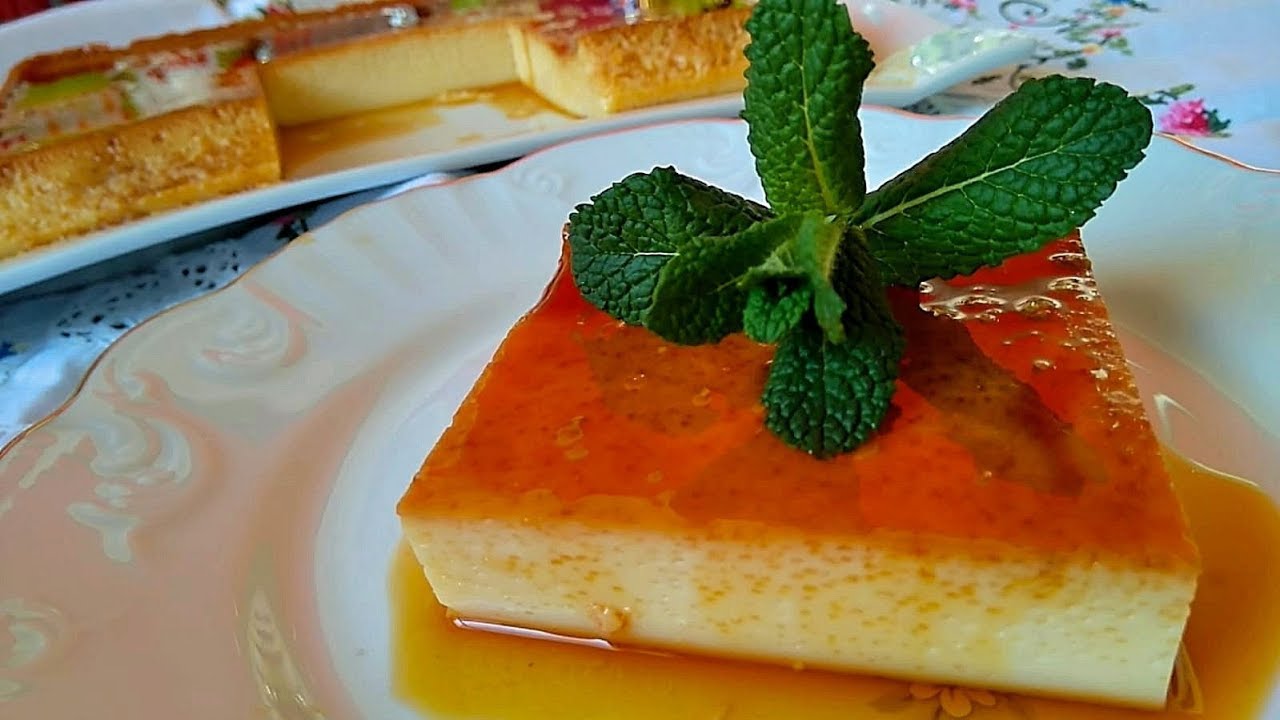 Tocinillo de cielo de leche condensada | Tocinillo con leche condensada desnatada | El Dulce Paladar