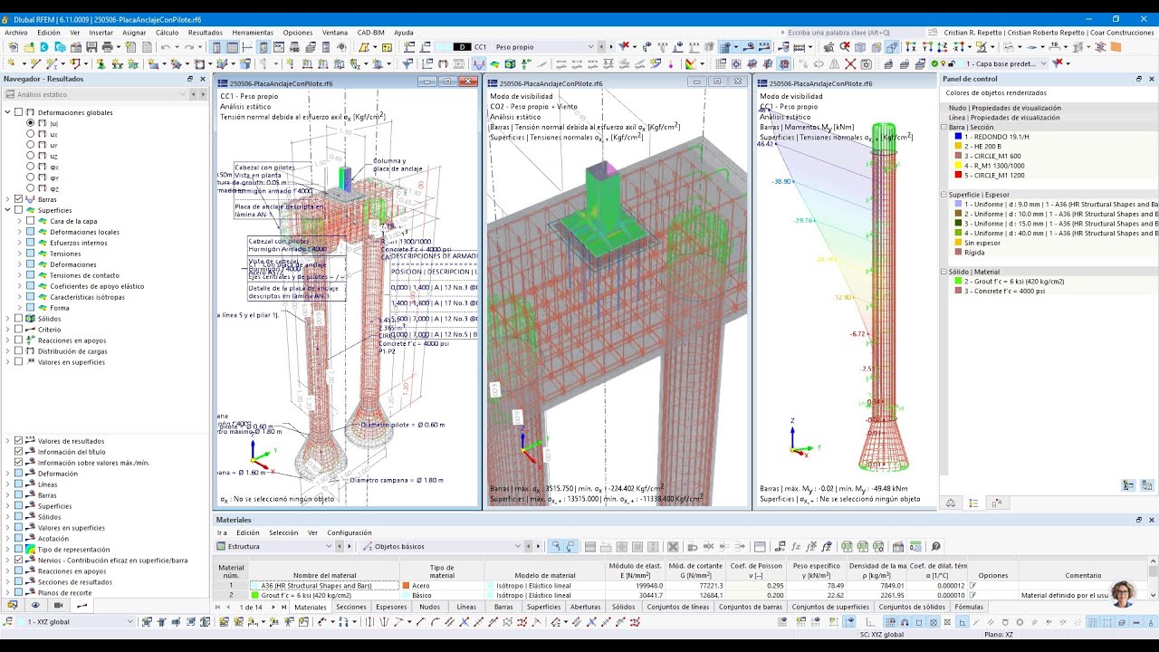 👉 Del modelo al papel. Mismo software. Todo tipo de estructuras.