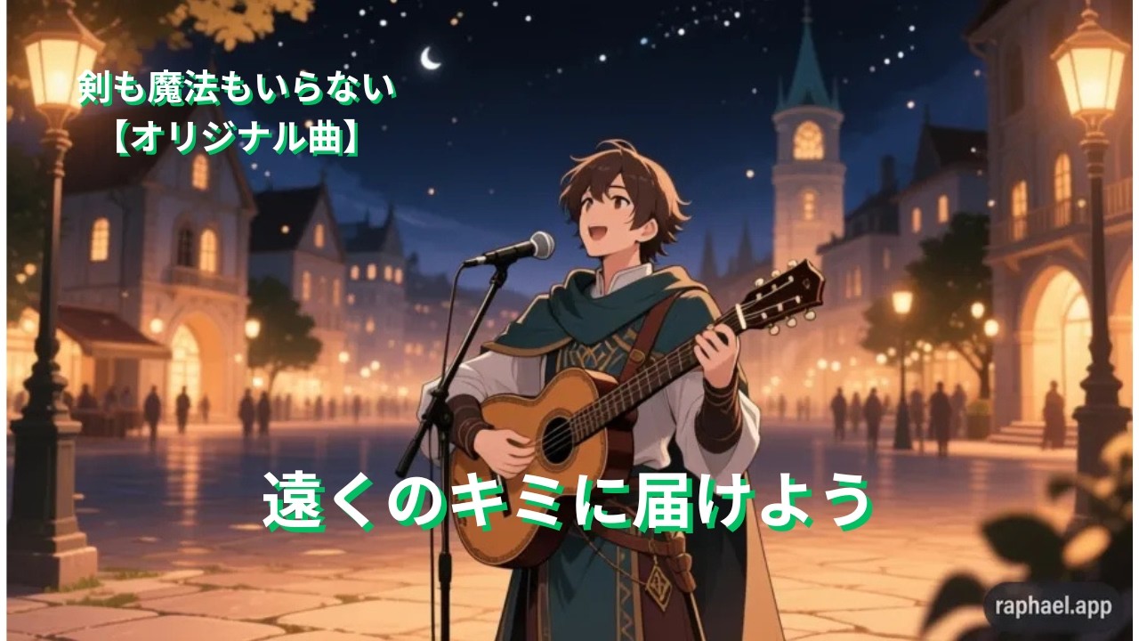 音楽で旅する物語/剣も魔法もいらない【オリジナル曲】