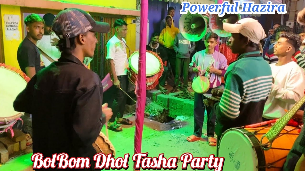 Nabadwip Saraswati Pujo 2026🔥BolBam Dhol Tasha Party🎉Most Powerful Hazira💥 #dhol #tasha  #saraswati 