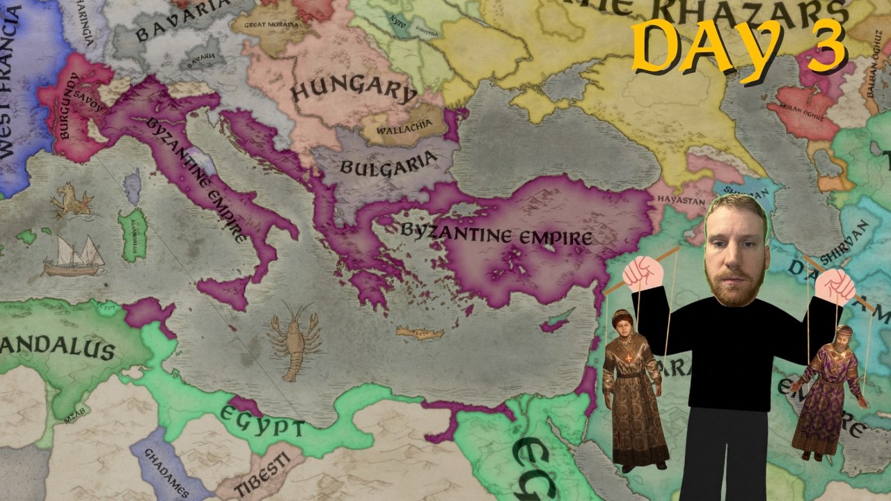 Helping the AI Form Rome in CK3 Day 3