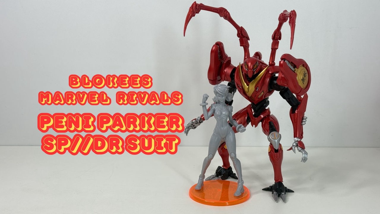 Blokees Marvel Rivals Peni Parker SP//dr Suit Champion Class Model Kit Review