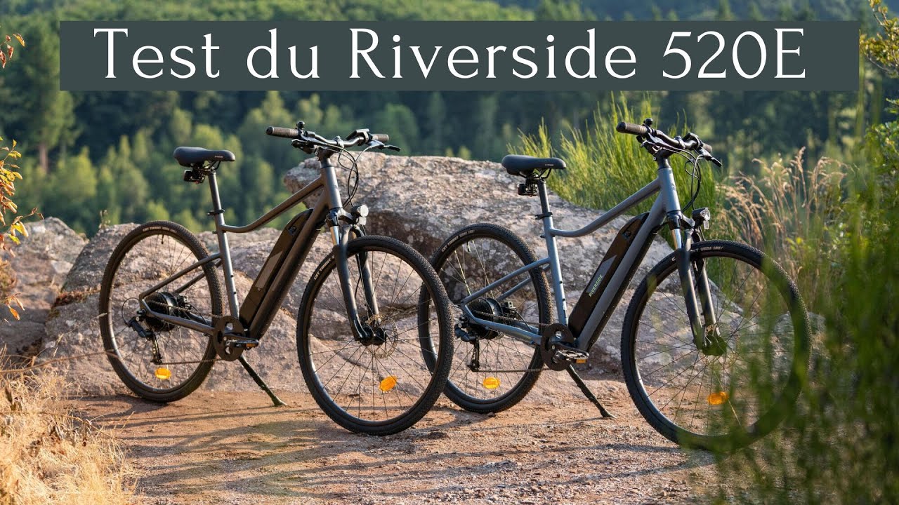 Test du vélo électrique Riverside 520E. Comparaison à un vélo musculaire.