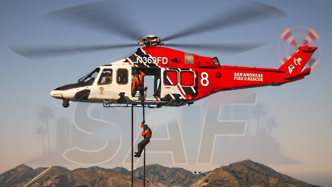 SA'F #311 - Turbulent Rescue! | GTA V RP
