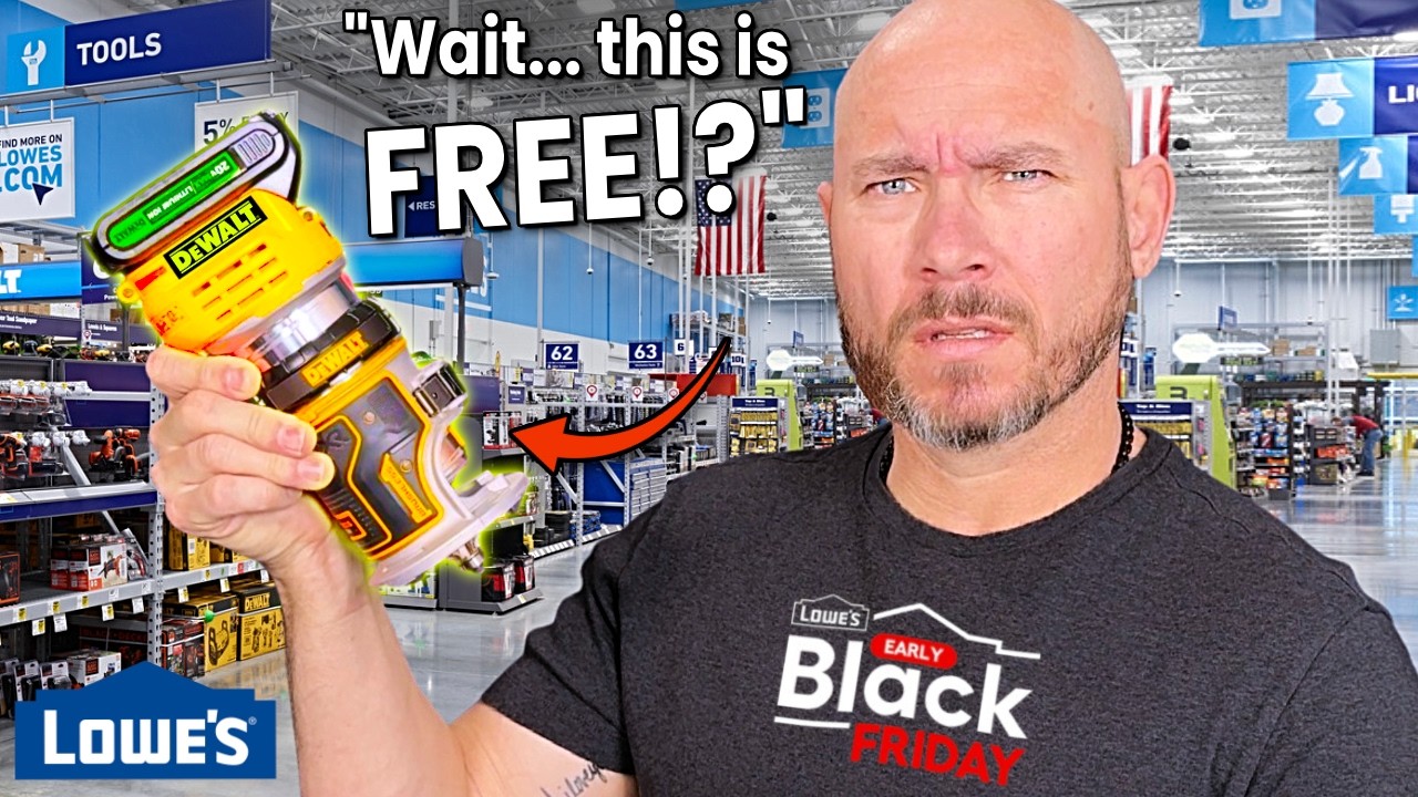 Lowe&rsquo;s Just BROKE Black Friday with These INSANE DeWALT Tool Deals!