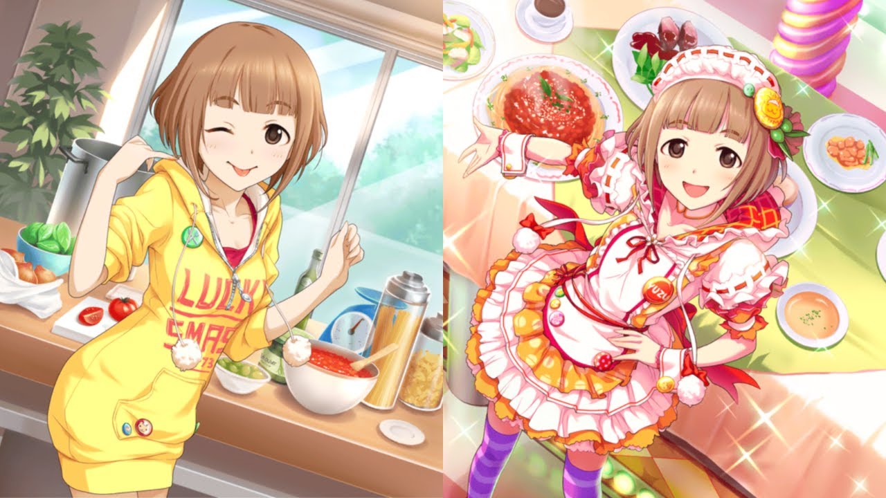 デレステ SR 喜多見柚「フード☆メイド」コミュ/ボイス/演出集