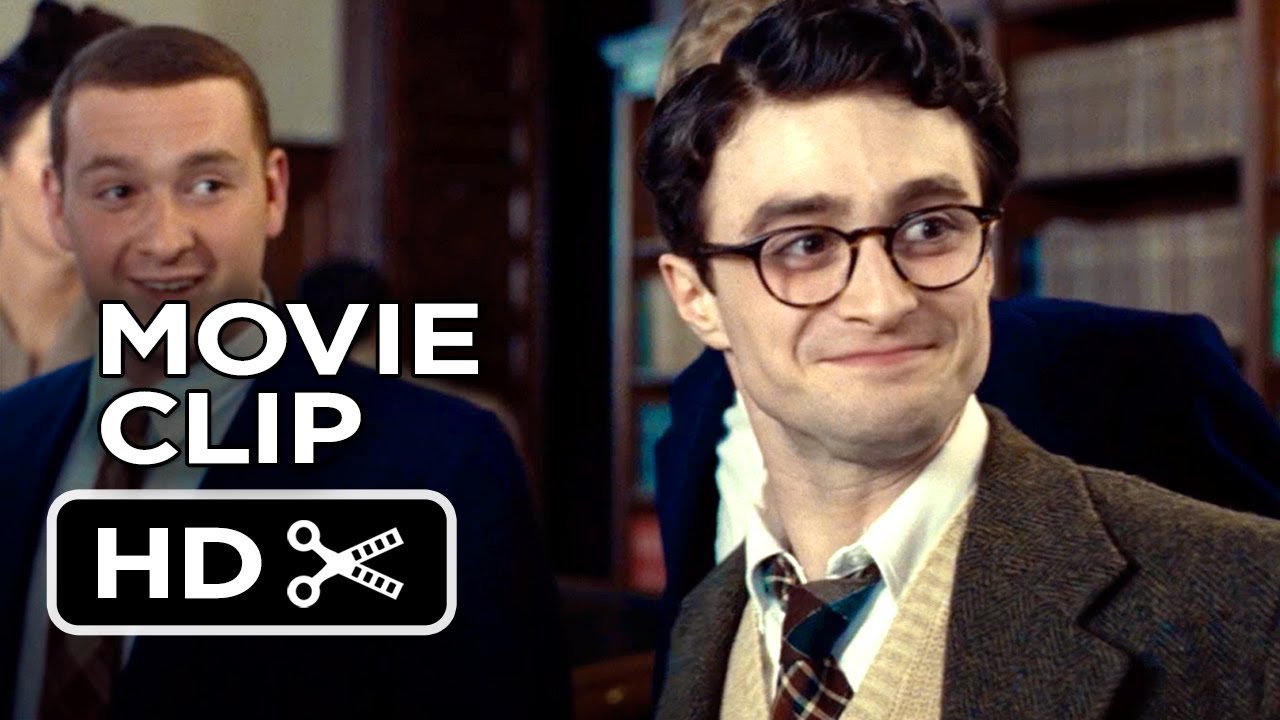 Kill Your Darlings Movie CLIP - Library (2013) - Daniel Radcliffe Movie HD