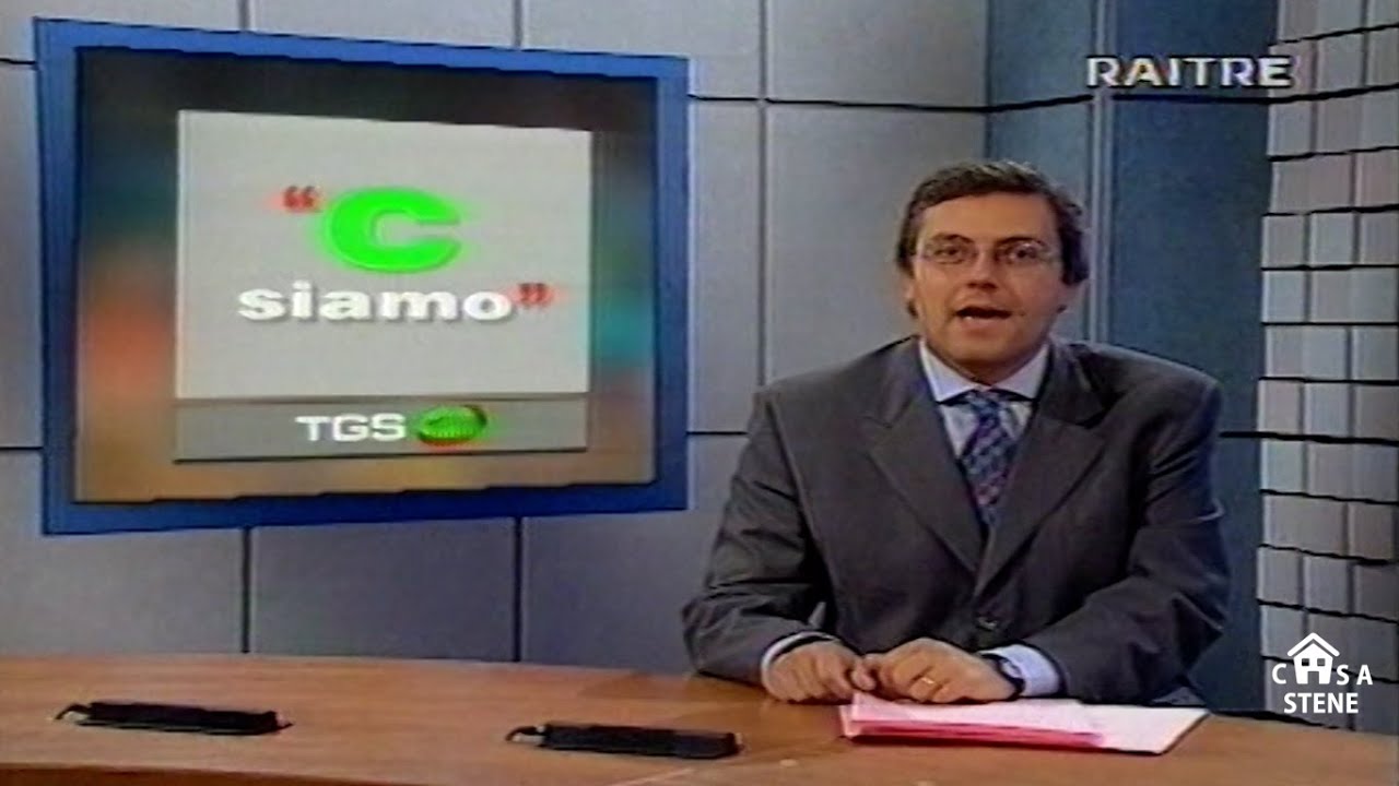 C SIAMO PUNTATA DEL 7 OTTOBRE 1996 CONDUCE CARLO VERNA I SERVIZI DELLA 6 GIORNATA DI C1 #CASASTENE