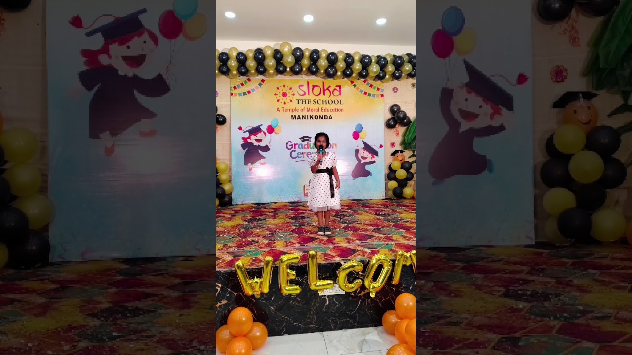 Our Kindergarten Graduation Ceremony #slokatheschool_manikonda #manikonda #westhyderabad