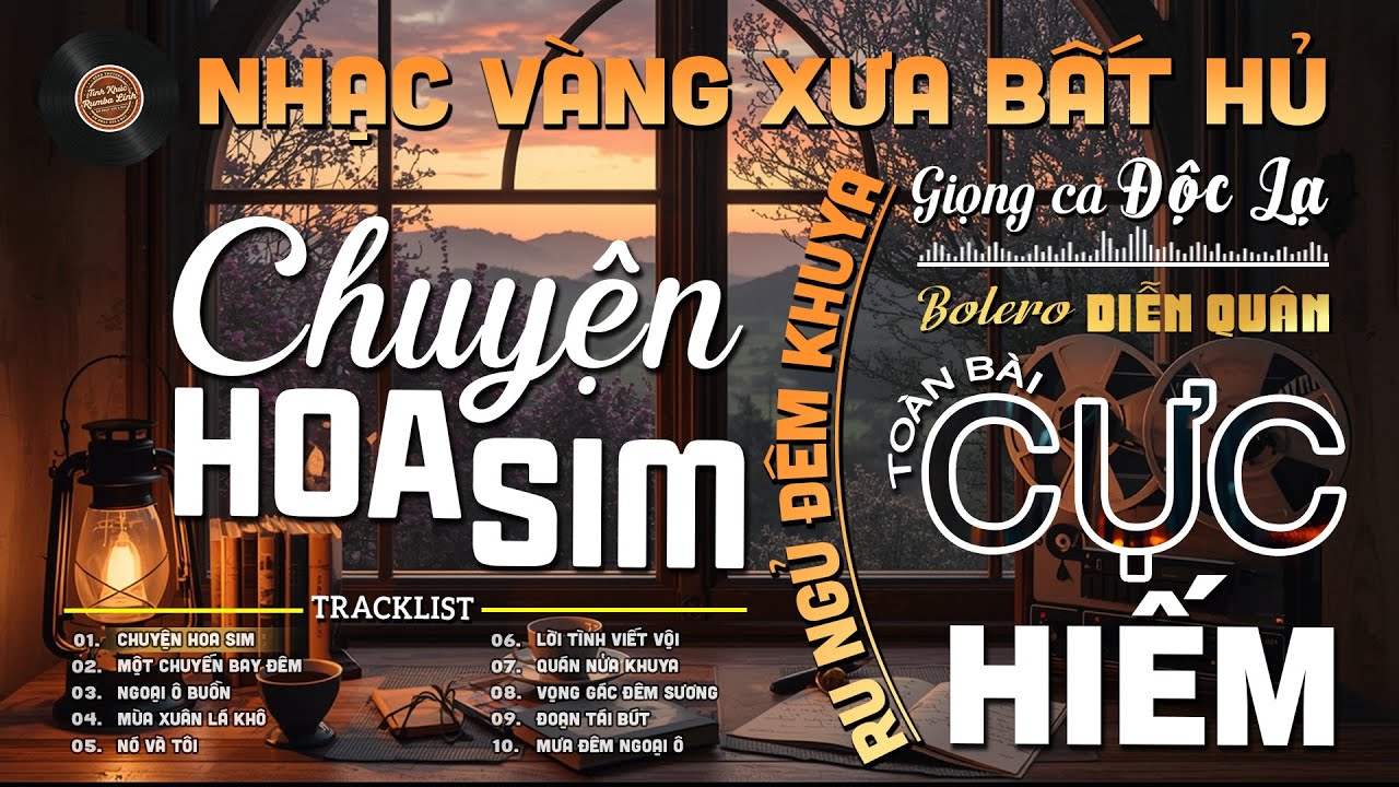Chuyện Hoa Sim➤Giọng ca Đặc Biệt Hay, LK Nhạc Vàng Xưa Ngọt Ngào SAY ĐẮM BAO THẾ HỆ - Diễn Quân