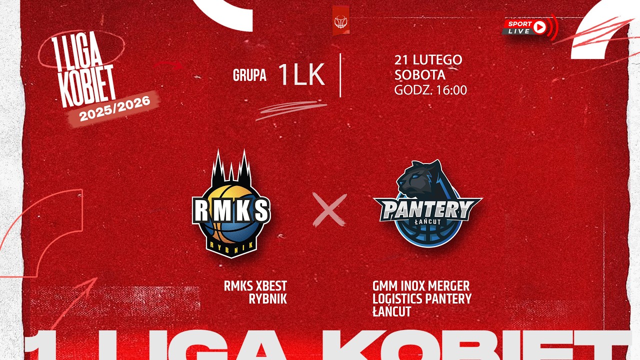 RMKS Xbest Rybnik - GMM Inox Merger Logistics Pantery Łańcut (1 LK)