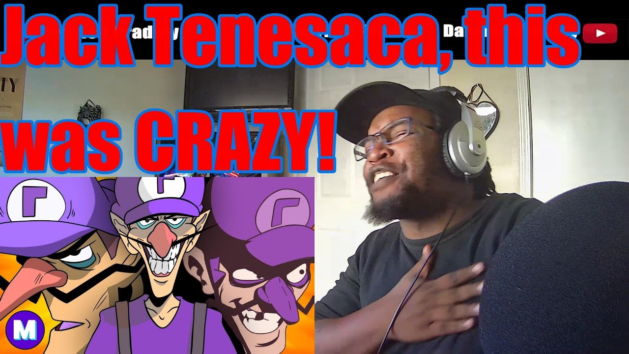 🎵 WALUIGI VS SMASH BROS BATTLE RAP TRILOGY - REMASTERED 🎵 DB Reaction!!!