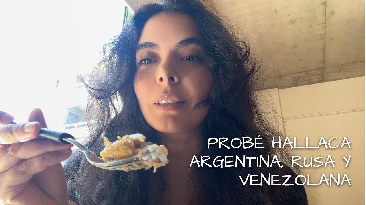 Argentinos, rusos y venezolanos haciendo hallacas por primera vez