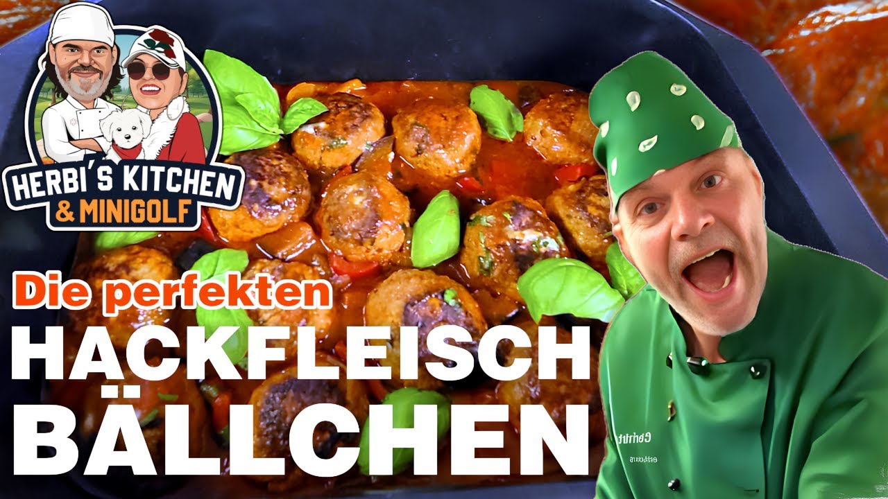 Trockene Frikadellen? Kult-Koch Herbi enthüllt sein SAFTIGES Hackbällchen / Fleischpflanzerl Rezept!