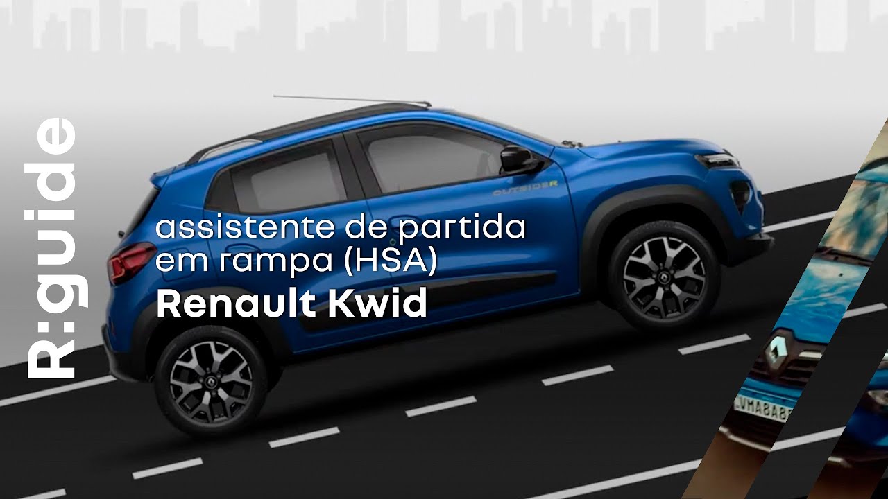 informações sobre o assistente de partida em rampa (HSA) | Renault Kwid