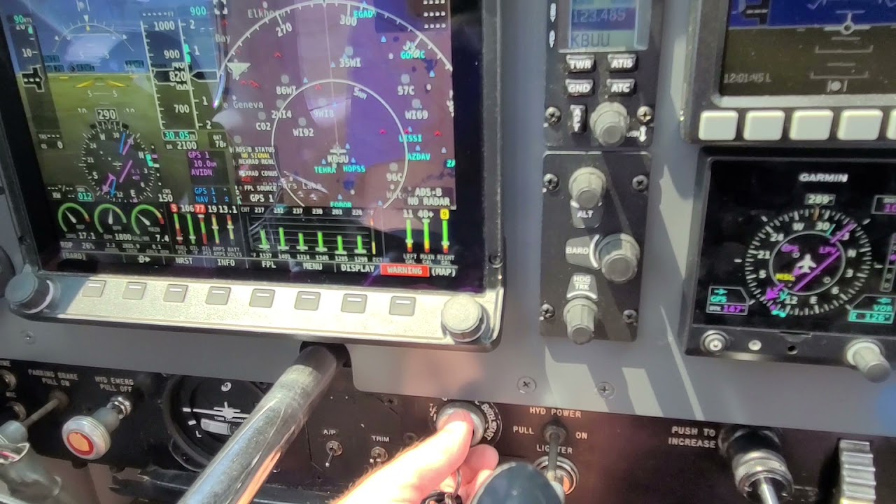 Navion Rangemaster Engine Test (Continental IO-520 285hp)