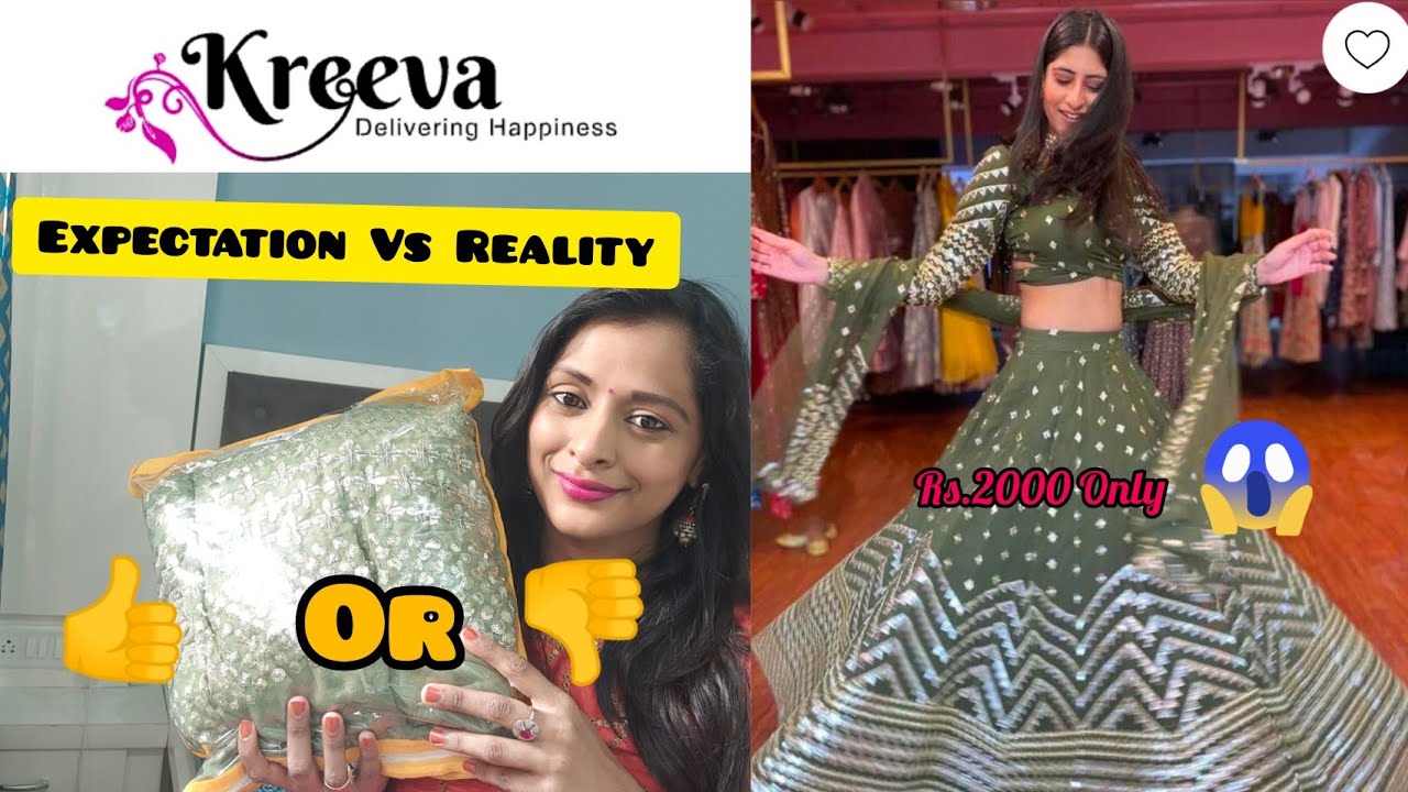 Kreeva Lehenga Honest Review **Not Sponsored**| Is it Worth?