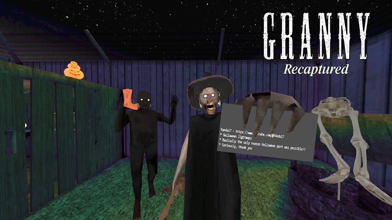 Granny - Recaptured V1.2.0 (Early Access) In Halloween Game Theme