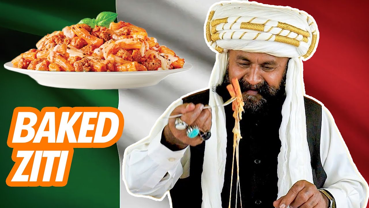 Tribal People Try Baked Ziti For The First Time & Get Hooked!