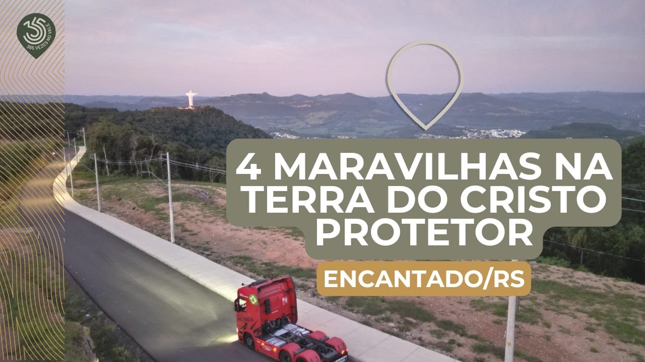 As quatro maravilhas na Terra do Cristo Protetor | ENCANTADO