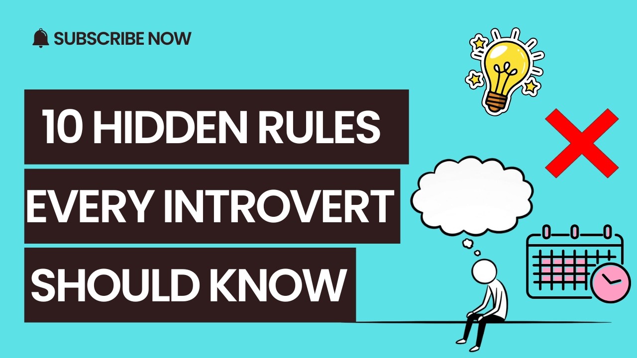 10 Hidden Social Rules Every Introvert Should Know