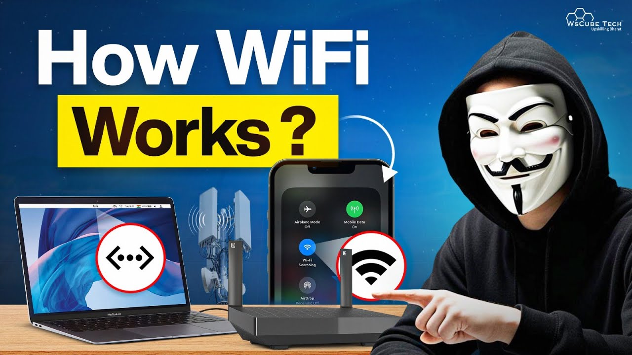 How Wi-Fi Works? From Hack!ng to Security (Full Guide)