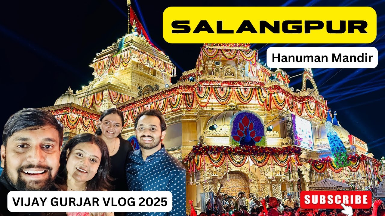 Hanuman Jayanti 2025 Vlog: Exploring Salangpur Temple with Friends | Amazing Vibes | Saturday Vlog